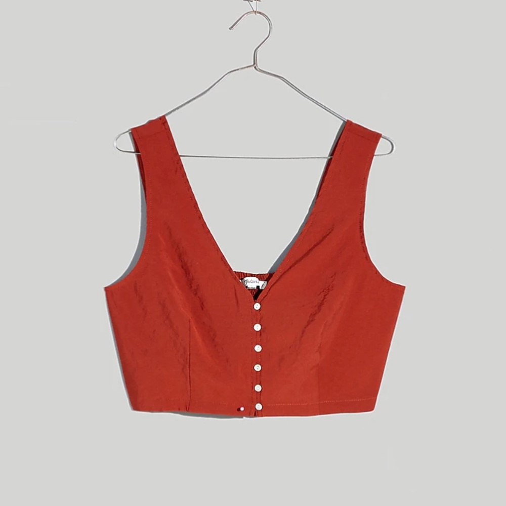 Madewell Gwen Crop Top Vest
